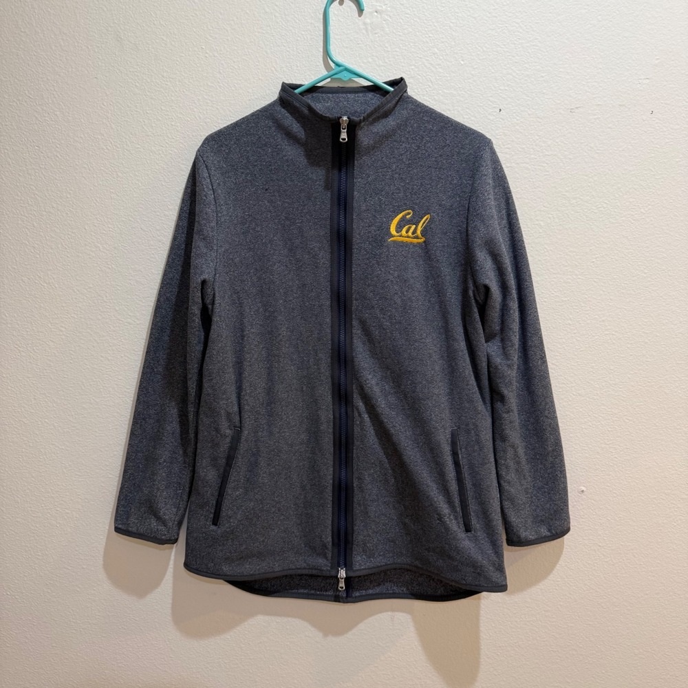 Under Armour Cal Bears ColdGear Full Zip Jacket Gray UC Berkeley Mens Small
